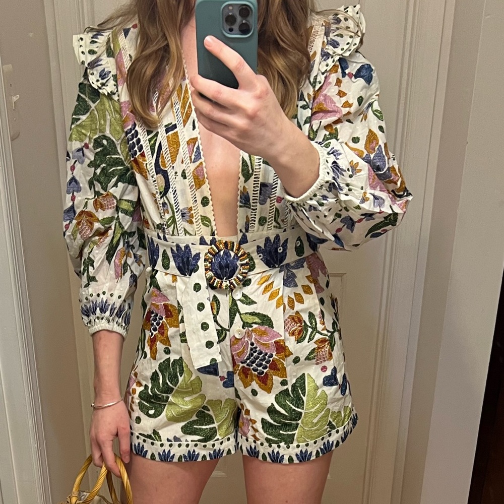 Farm Rio Garden Romper